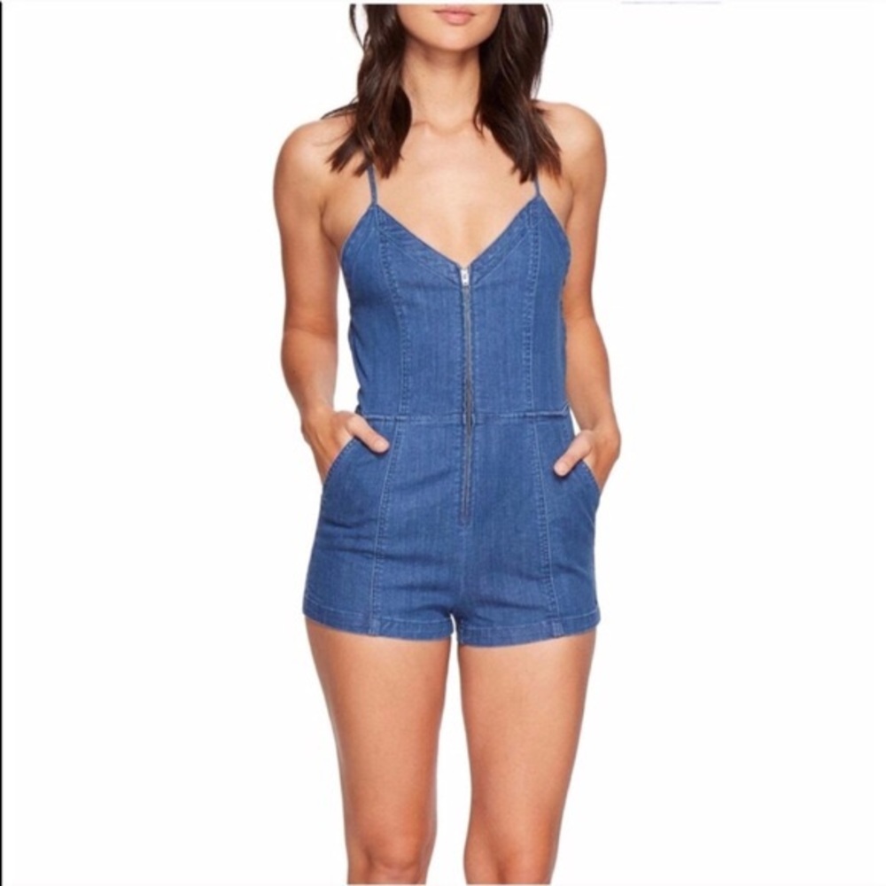 Volcolm Denim Romper